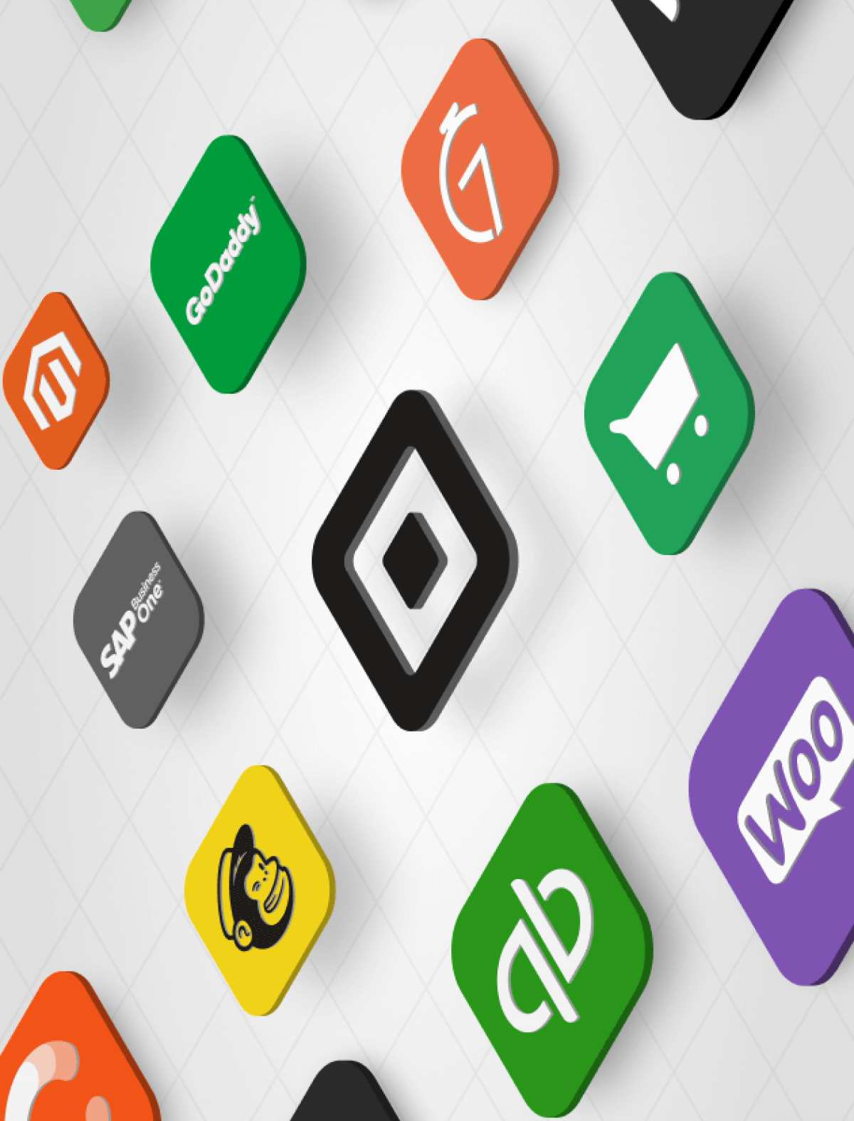 Square integration app icons.